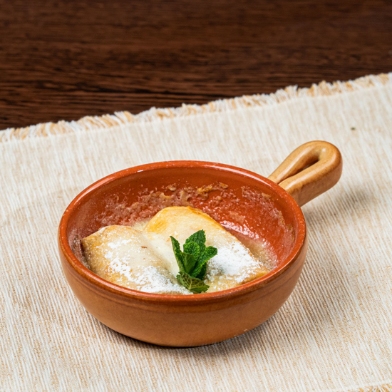 Poza cu Clătită cu brânză și smântână